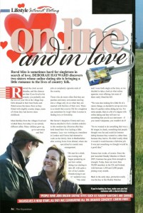 The Equestrian: “on line and in love”