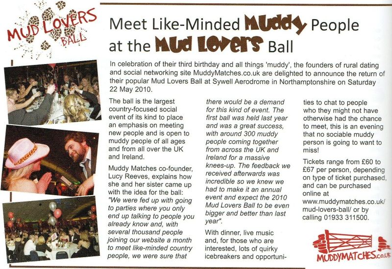 Ouse Valley Living: “Meet like-minded Muddy people at the Mud Lovers Ball”