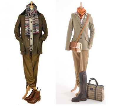 A mens and a womens country dating outfit