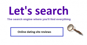 An image of a made up search engine called Let's Search to demonstate investigating dating sites.