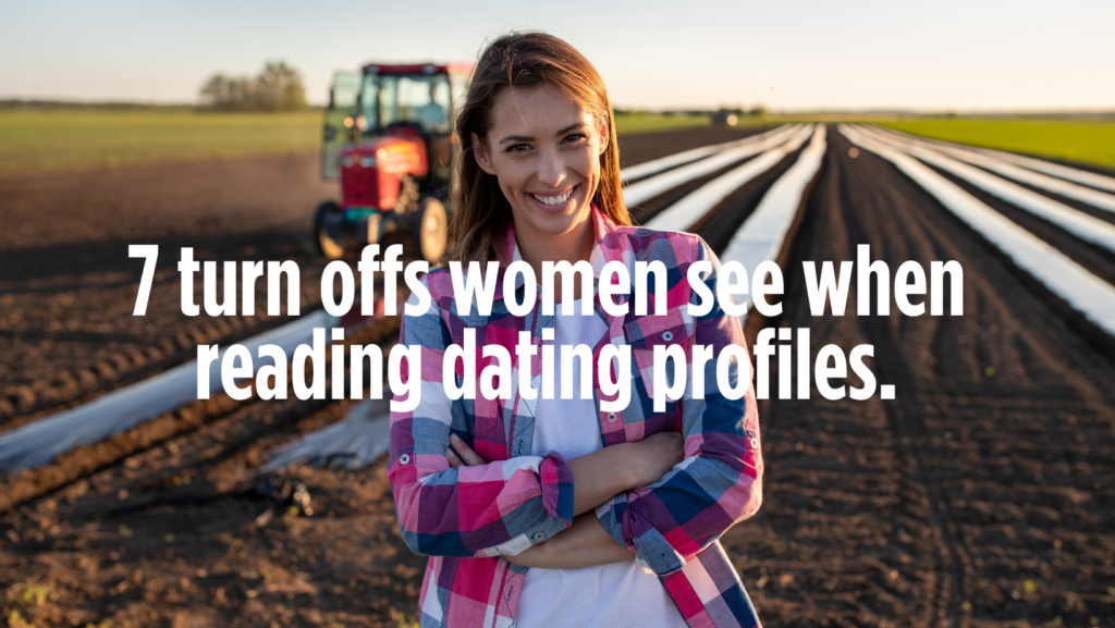 7 turn offs women see when reading dating profiles